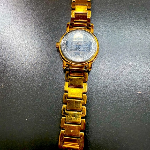 Michael Kors Gold-Tone Logo Watch - Picture 2 of 4